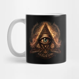 illuminati-inspired, eye Mug